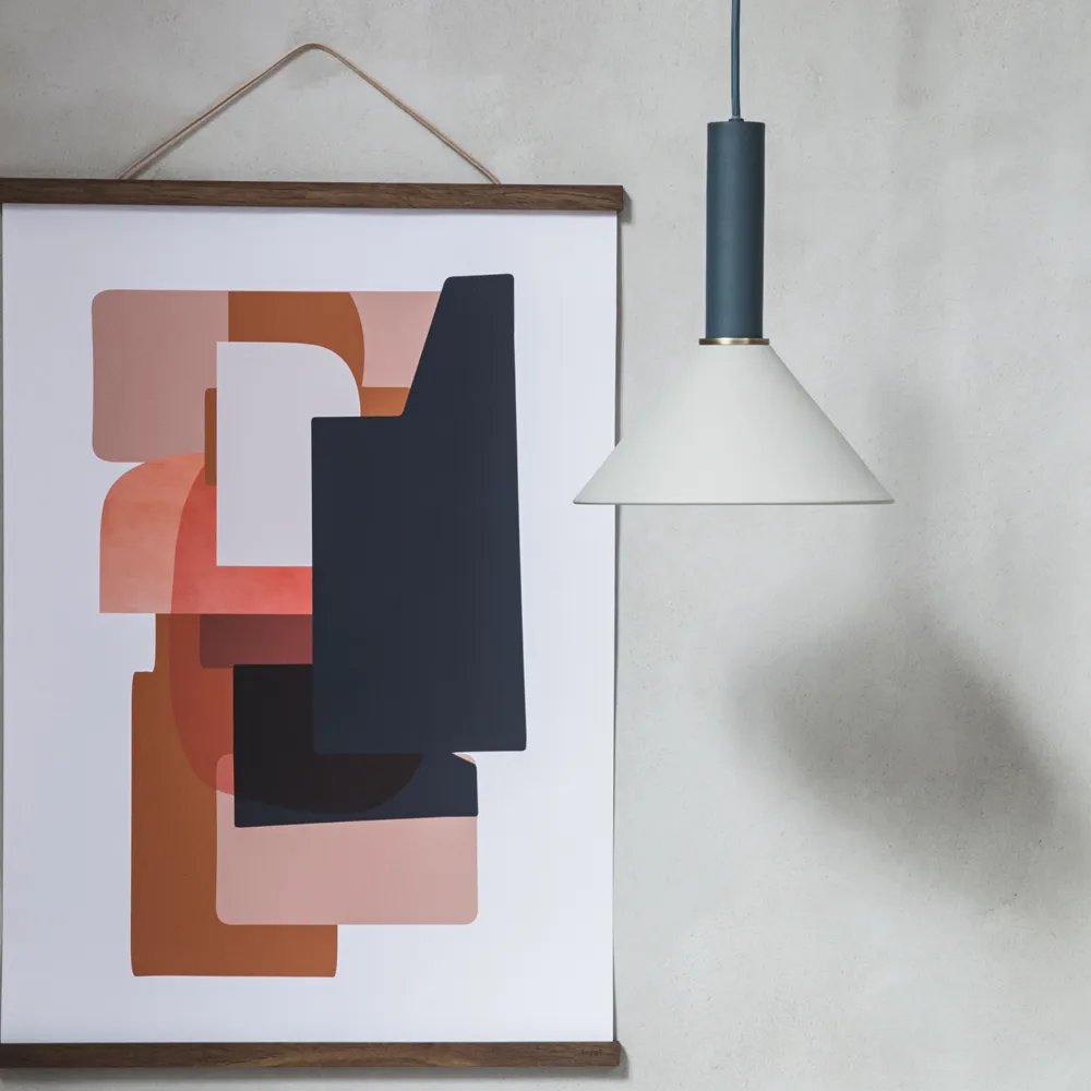 Collect lampeskjerm, Brass, dome Ferm Living