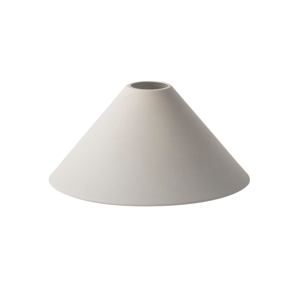 Bilde av ferm LIVING Collect lampeskjerm Cone light grey (lysegrå)