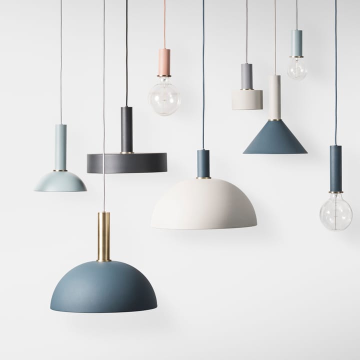 Collect lampeskjerm Record, sort Ferm Living