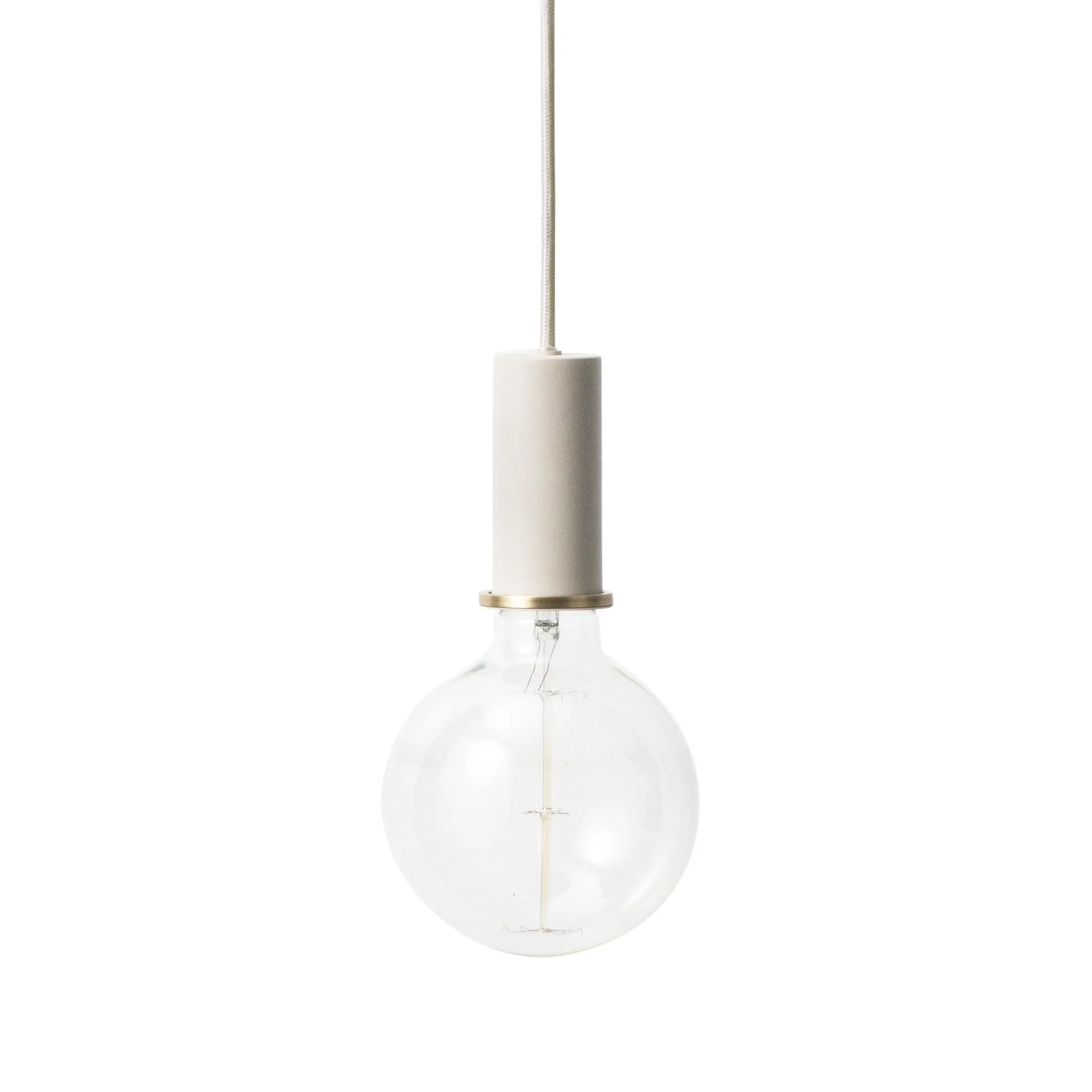 Collect taklampe liten, lysegrå Ferm Living