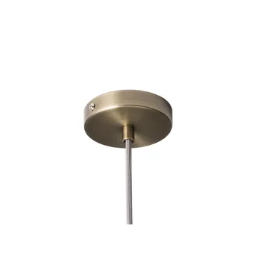 Collect taklampe liten - messing - sølvledning - Ferm Living