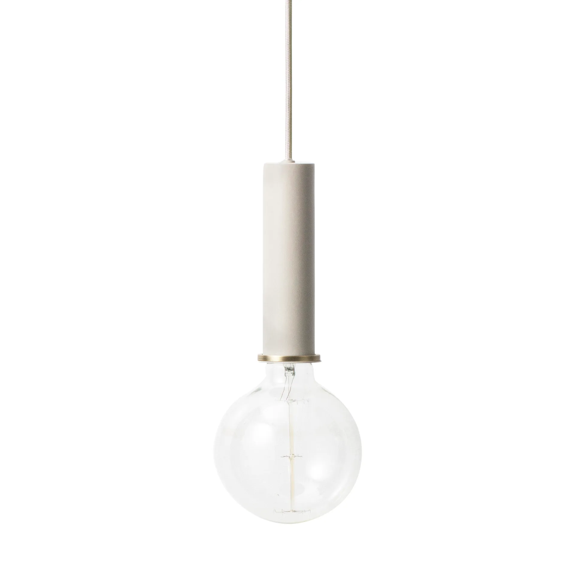 Collect taklampe stor, lysegrå Ferm Living