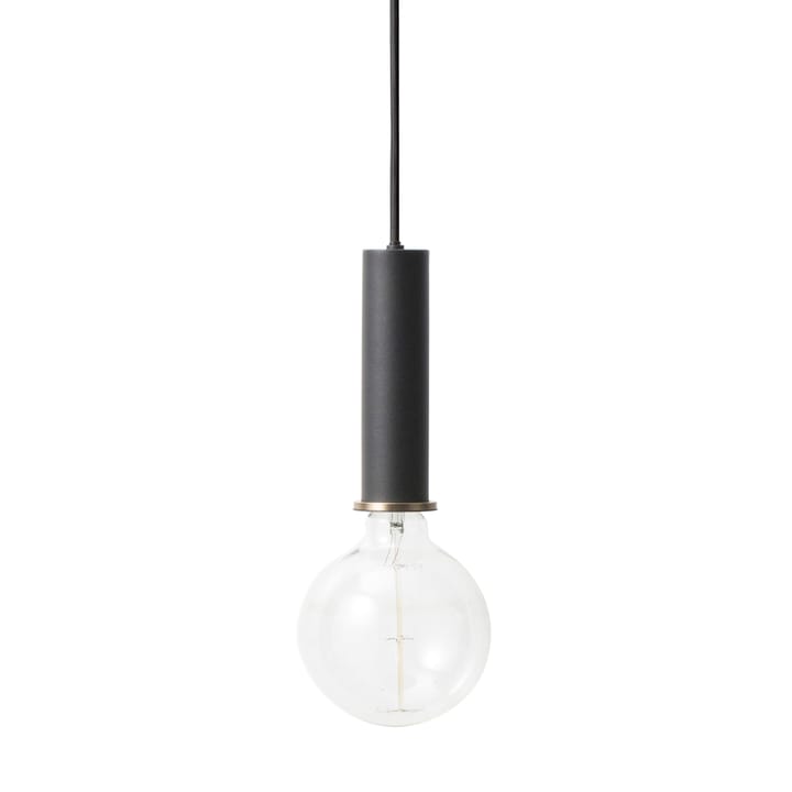 Collect taklampe stor - sort - Ferm Living