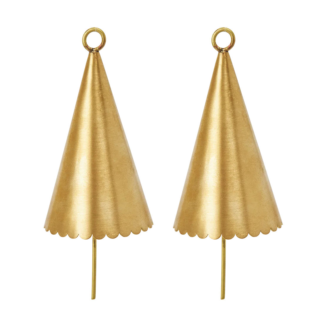 Cone bell dekorasjonsheng 2-pakning, Messing Ferm Living