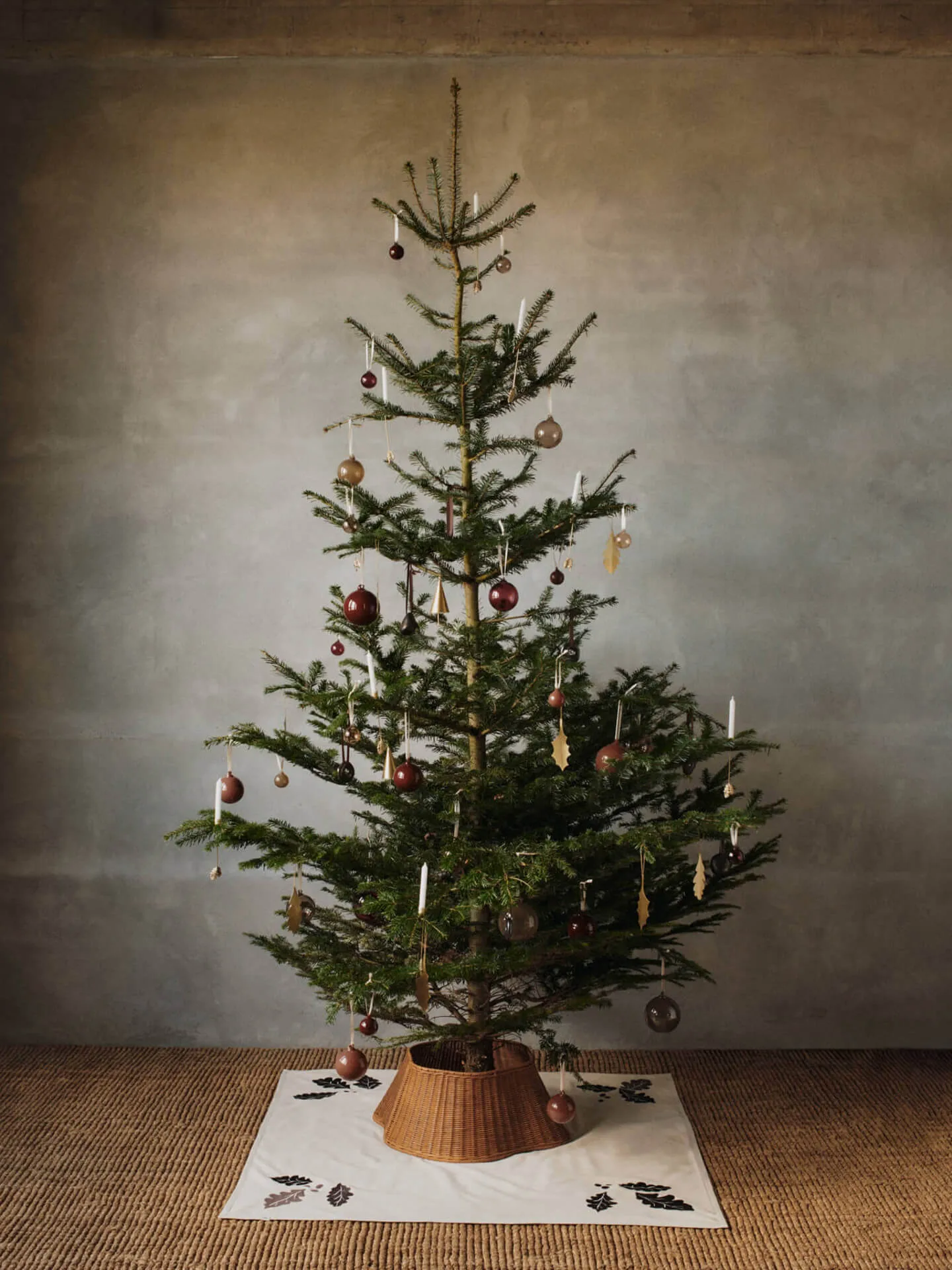 Cone bell dekorasjonsheng 2-pakning, Messing Ferm Living