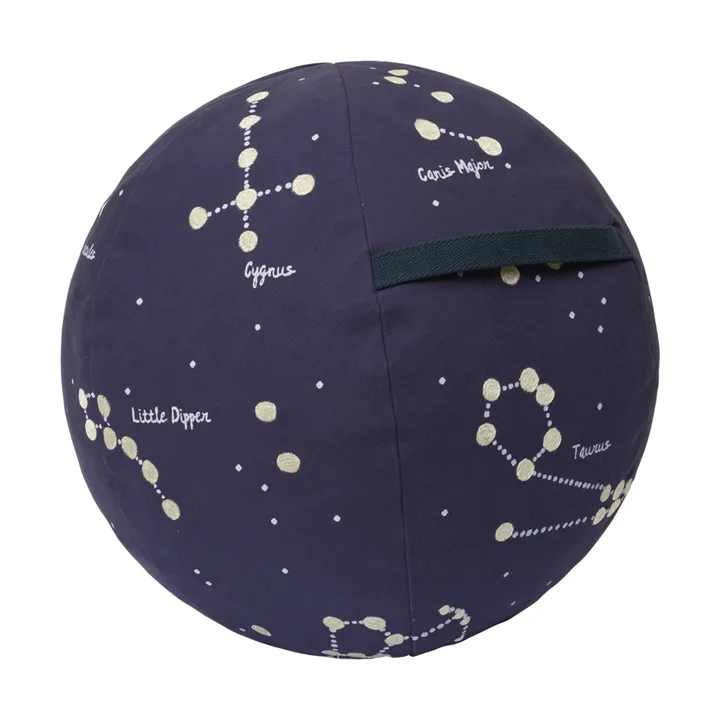 Constellation sittepuff - Dark blue, Ø50 cm - Ferm Living