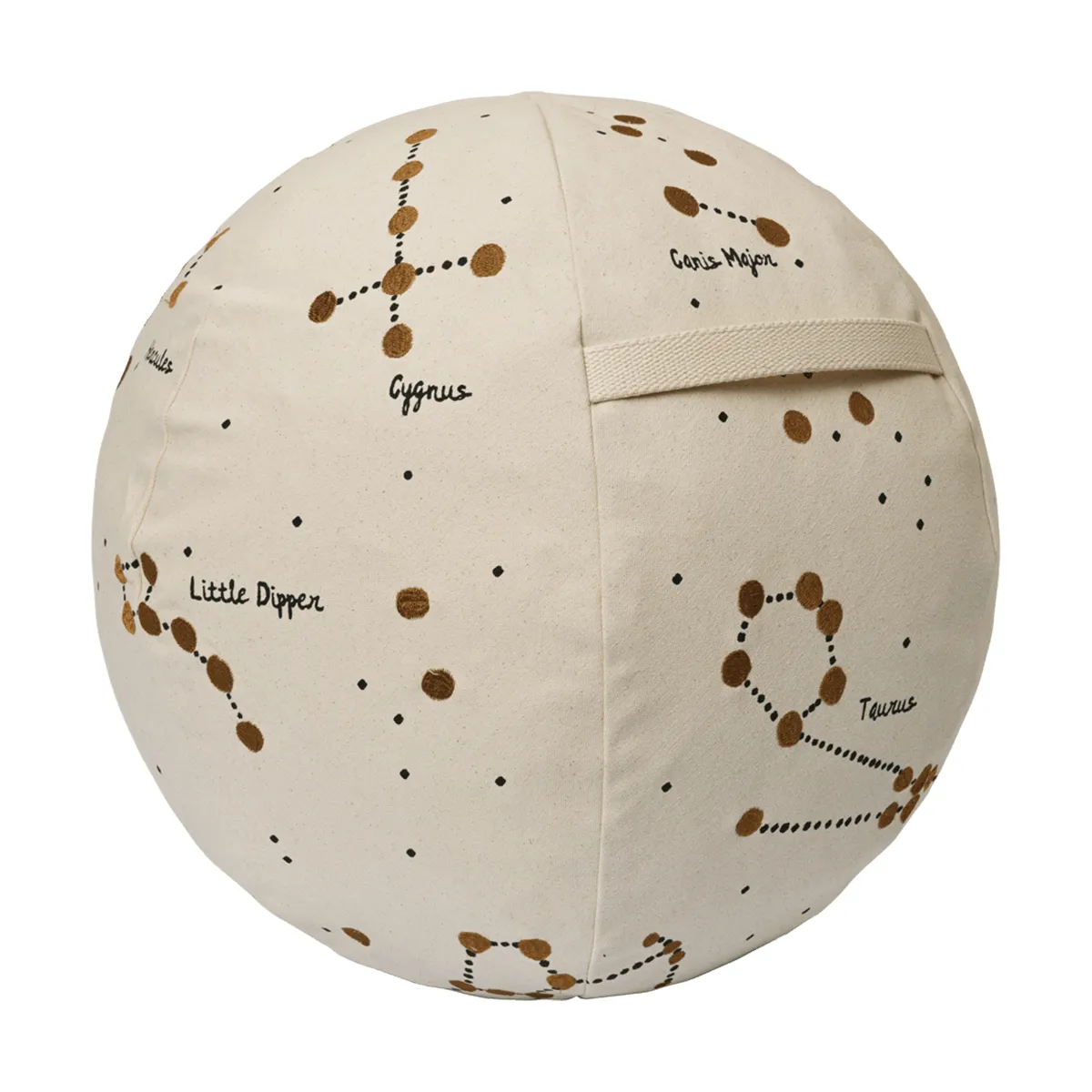Constellation sittepuff, Undyed, Ø50 cm Ferm Living