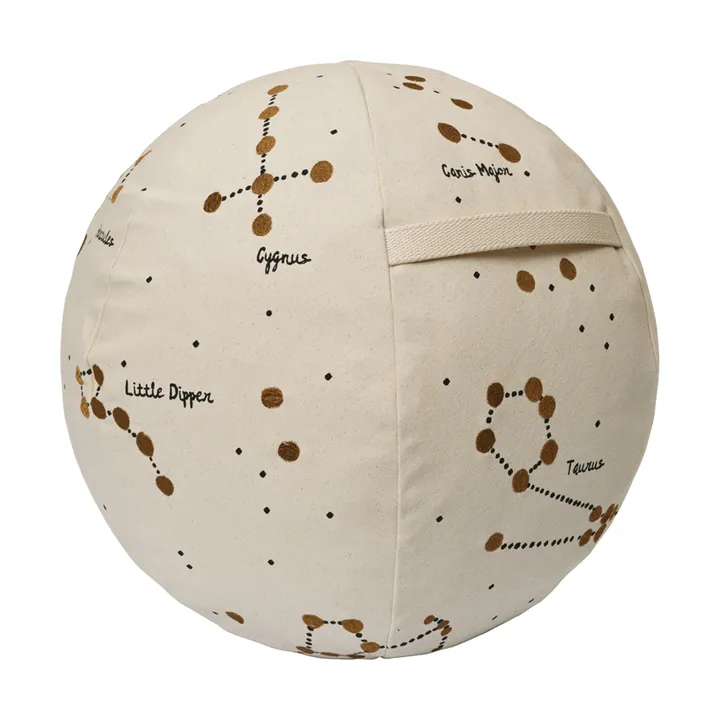 Constellation sittepuff - Undyed, Ø50 cm - Ferm Living