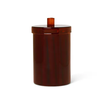Countdown to Christmas glassboks med 24 lys - Mørkerød - Ferm Living
