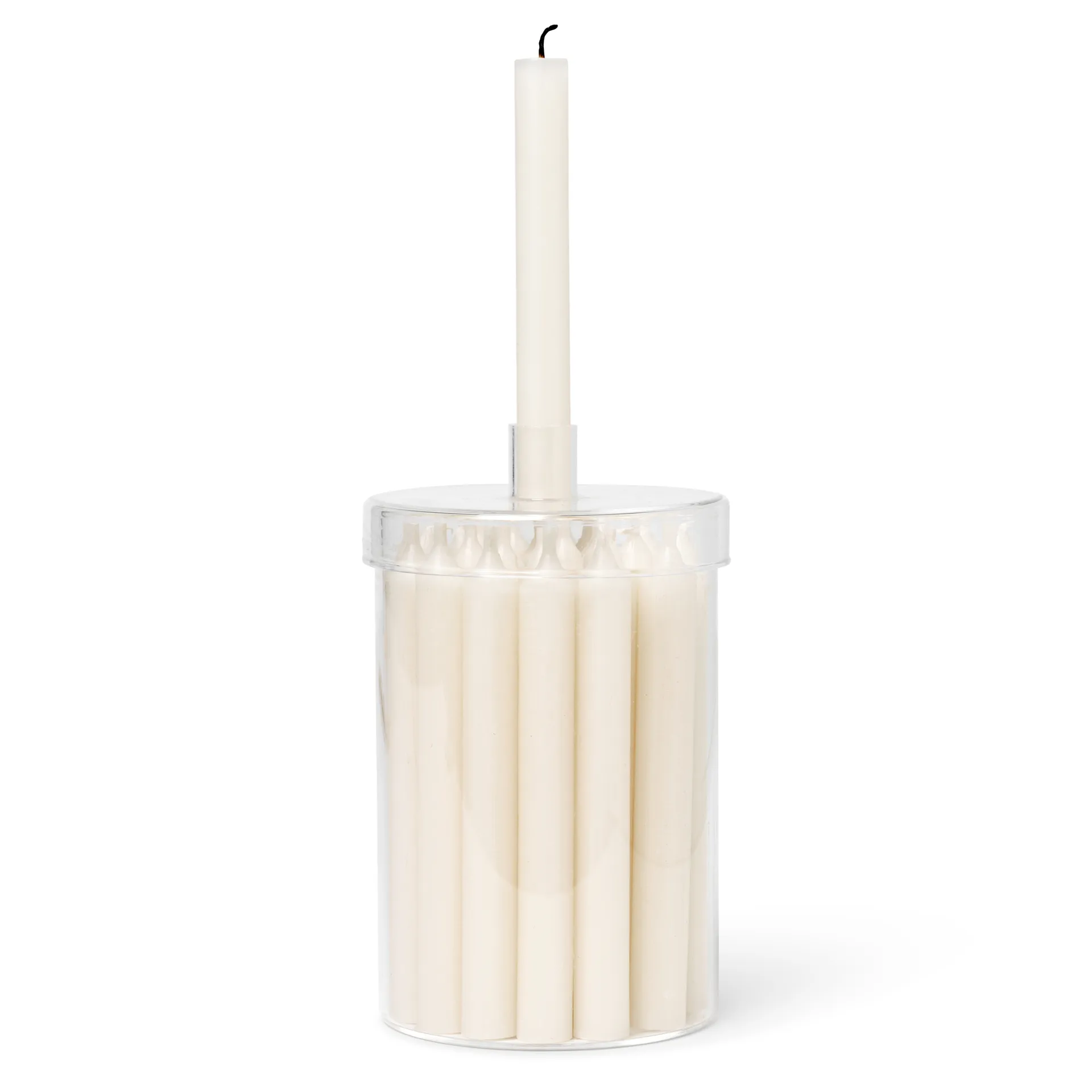Countdown to Christmas glassboks med 24 lys, Off white Ferm Living