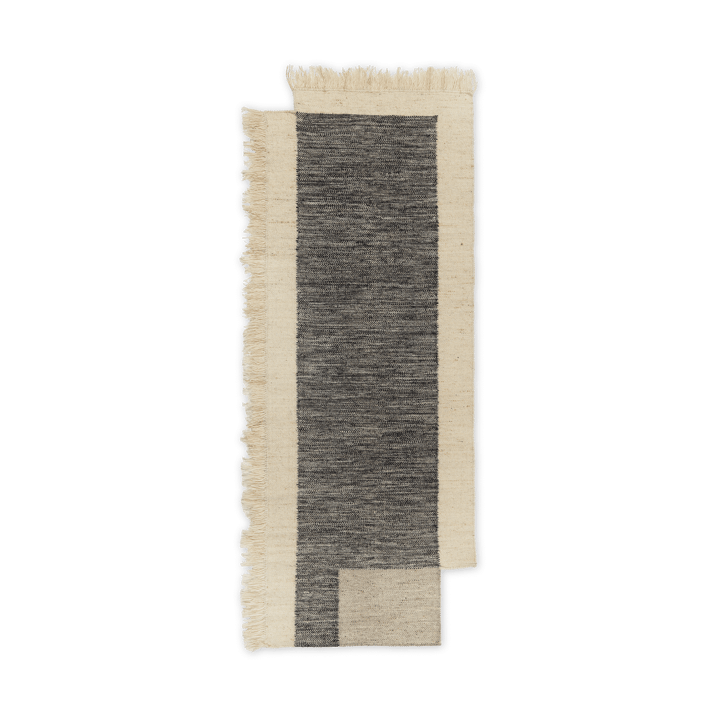 Counter gangteppe - Charcoal-Off-white, 80 x 200 cm
 - Ferm LIVING
