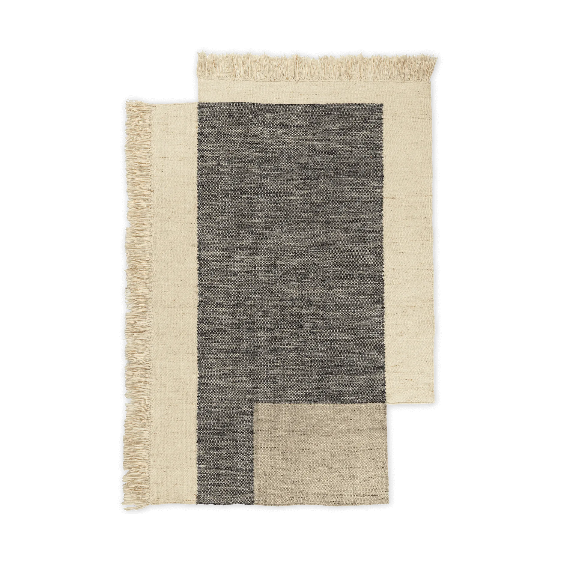 Counter ullteppe, Charcoal-Off-white, 140 x 200 cm
 Ferm Living