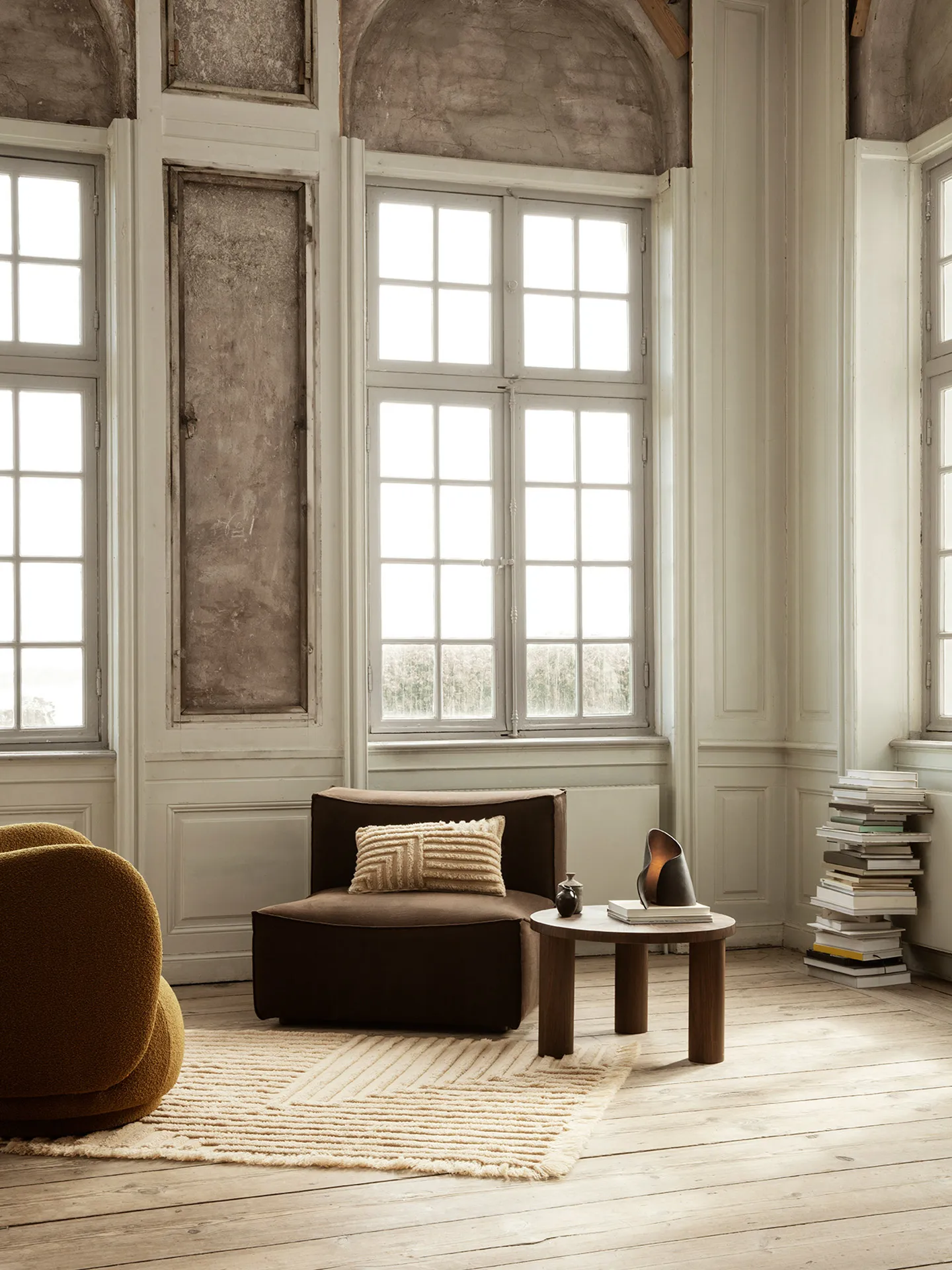 Crease pute 40 x 60 cm, Light Sand Ferm Living