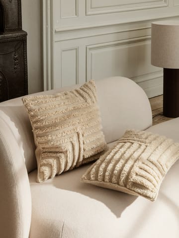 Crease pute 50 x 50 cm - Light Sand - ferm LIVING