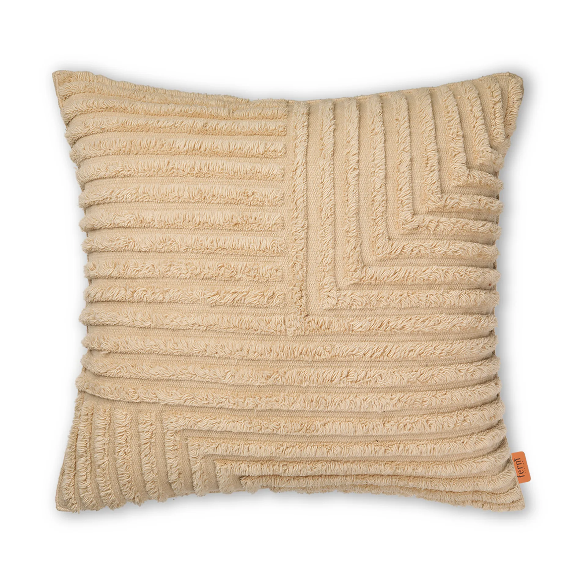 Crease pute 80 x 80 cm, Light Sand Ferm Living