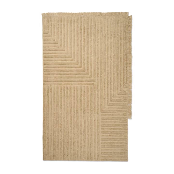 Crease ullteppe 160 x 250 cm - Light Sand - Ferm Living