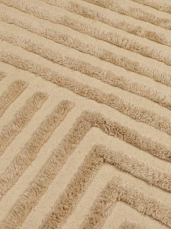 Crease ullteppe 160 x 250 cm - Light Sand - ferm LIVING