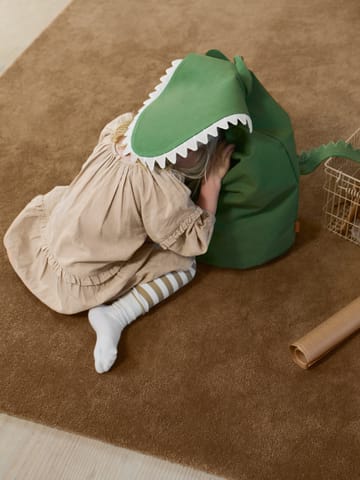 Crocodile oppbevaringskurv 30x50 cm - Artichoke green - Ferm Living