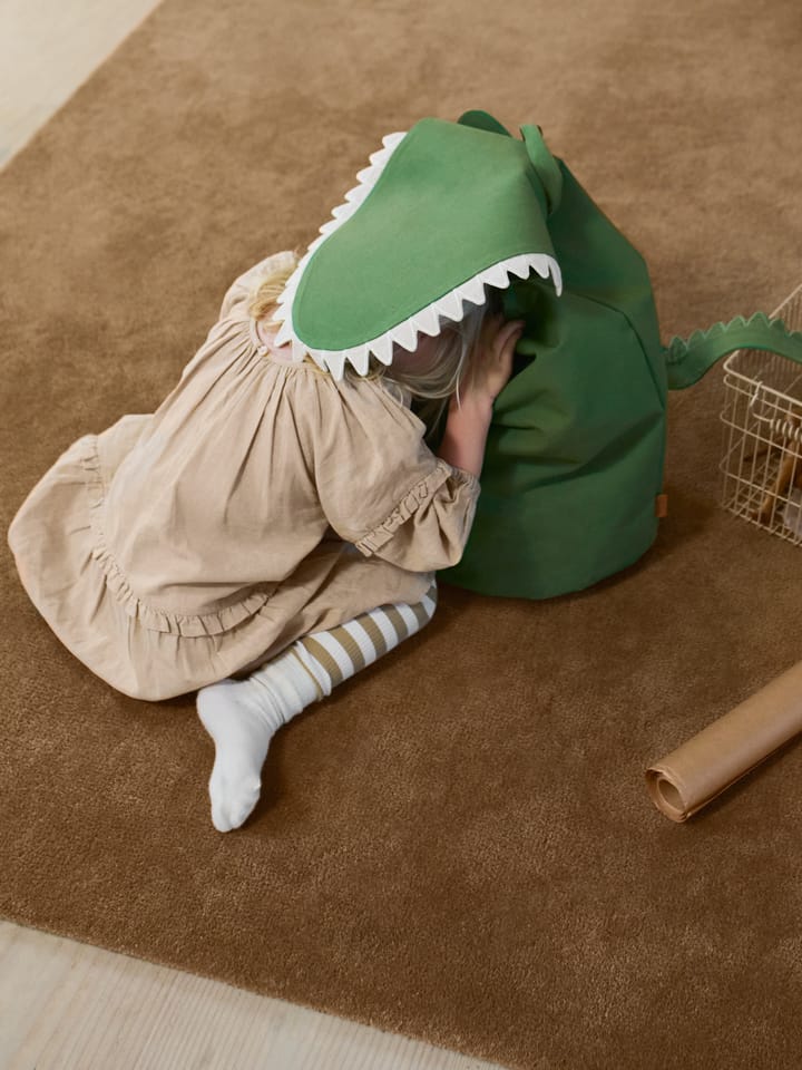 Crocodile oppbevaringskurv 30x50 cm, Artichoke green Ferm Living