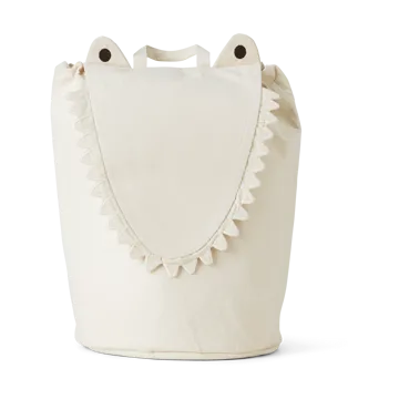 Crocodile oppbevaringskurv 30x50 cm - Undyed - Ferm Living