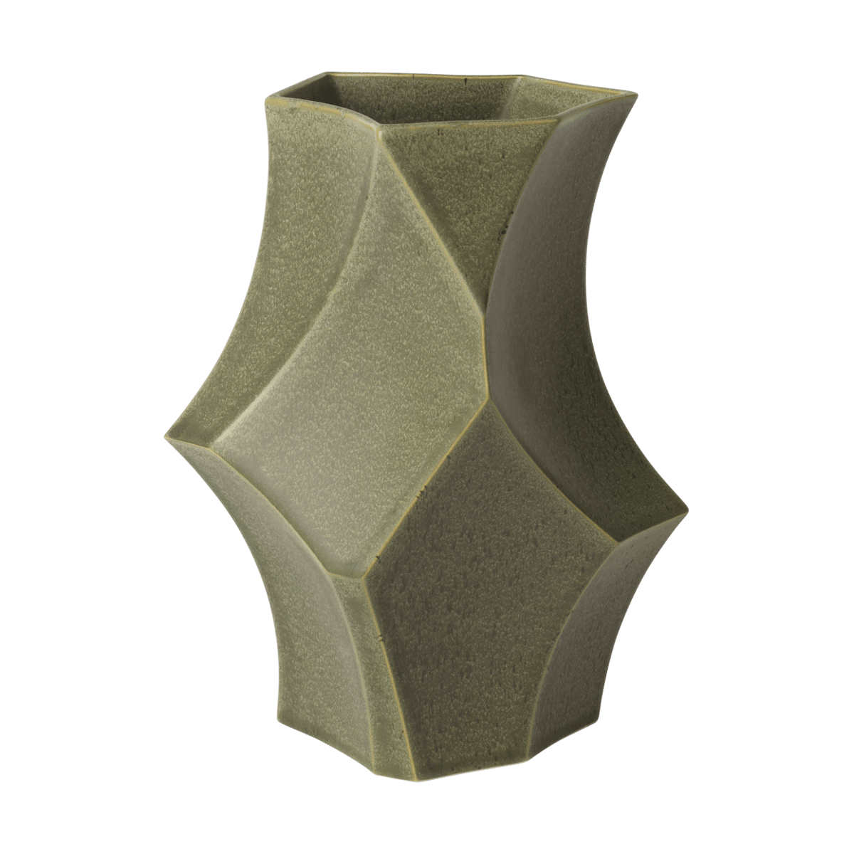 Bilde av Ferm Living Cueva vase 26 cm Dark sage
