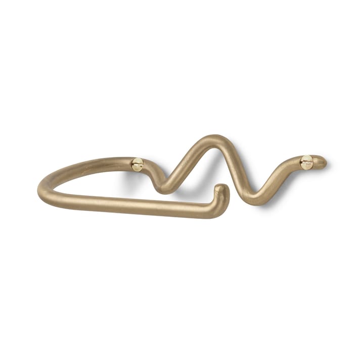 Curvature toalettpapirholder - Messing - Ferm Living