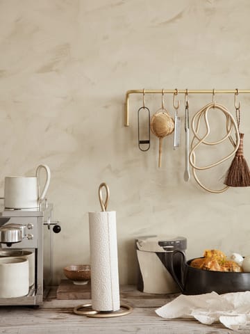 Curvature tørkerullholder - Messing - Ferm Living