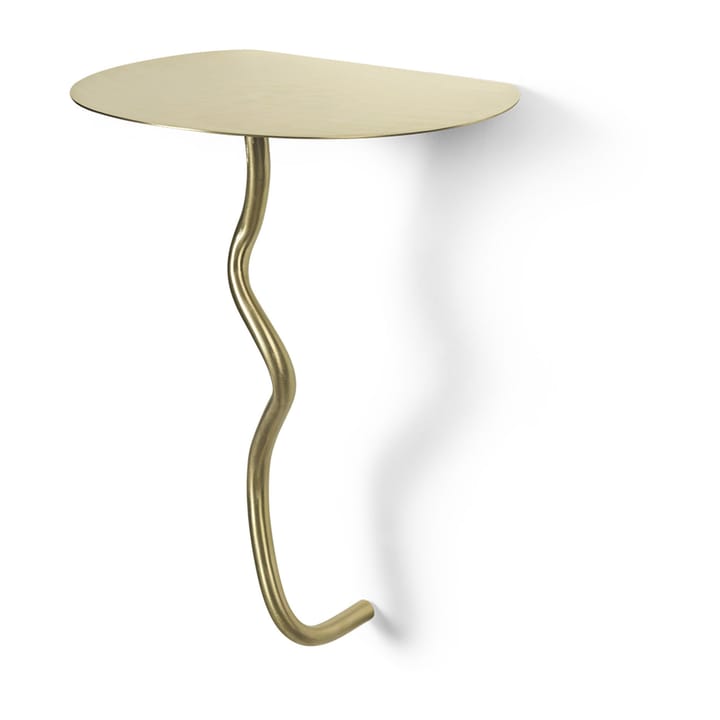 Curvature veggbord - Brass - ferm LIVING