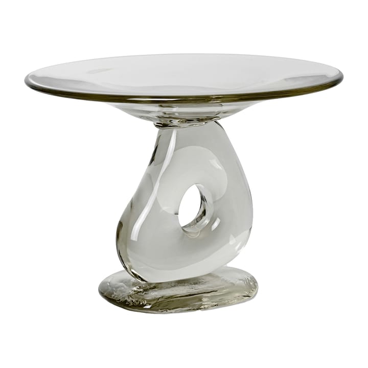 Damo glass centerpiece fat Ø30 cm - Clear  - Ferm Living