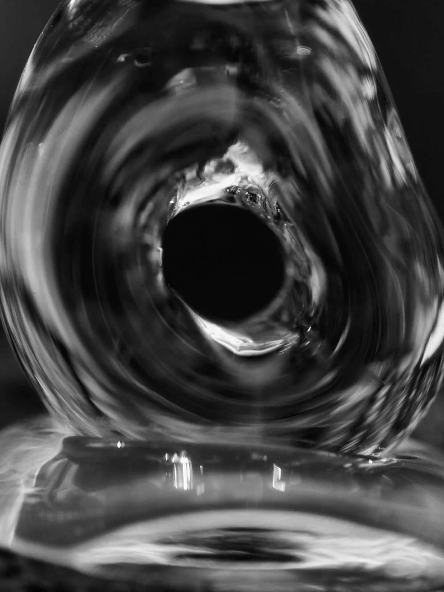 Damo glass midtstykke fat Ø21 cm, Klart Ferm Living