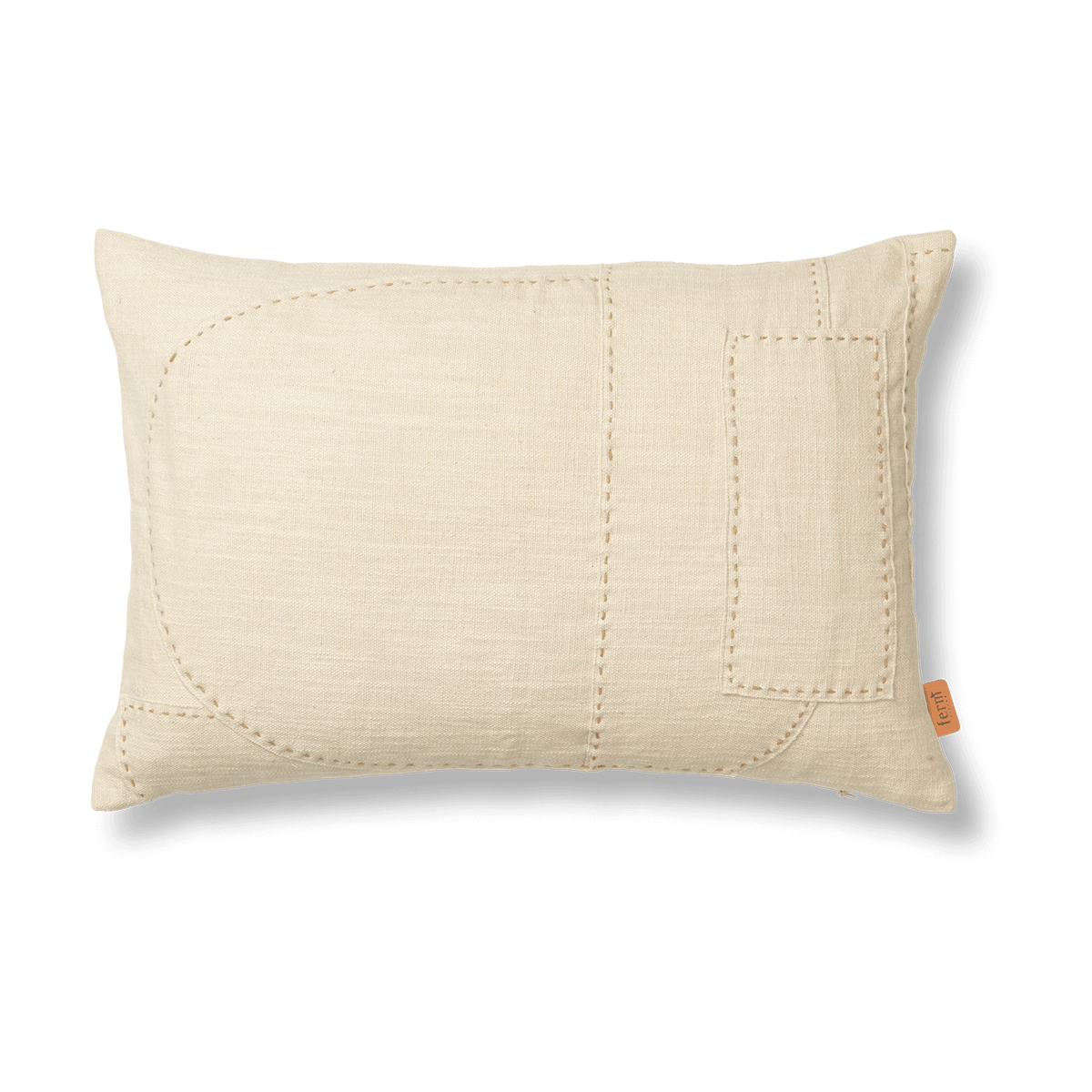 Bilde av ferm LIVING Darn putetrekk 40 x 60 cm Natural