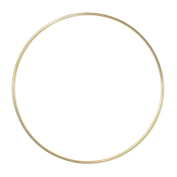 Deco dekorasjonsring Ø 65 cm - Messing - Ferm Living