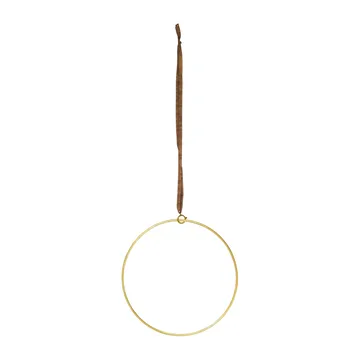 Deco dekorasjonsringer 3-pakning - Messing - Ferm Living