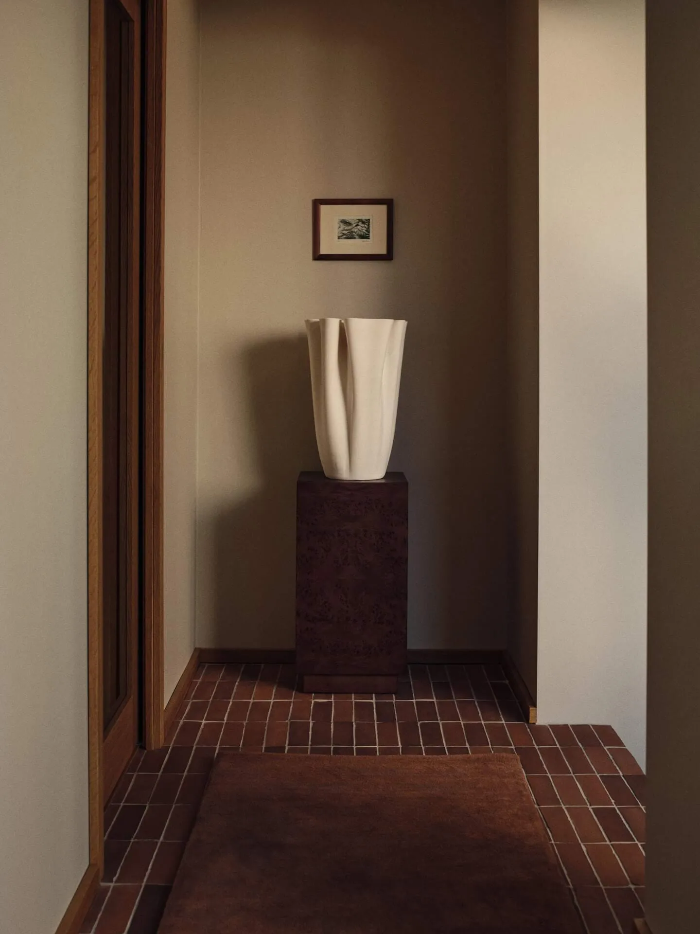 Dedali gulvvase, Off-white, 50 cm Ferm Living