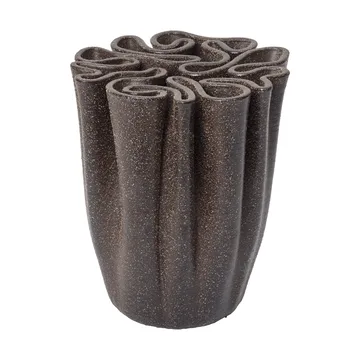 Dedali vase 18 cm - Dark brown - Ferm Living