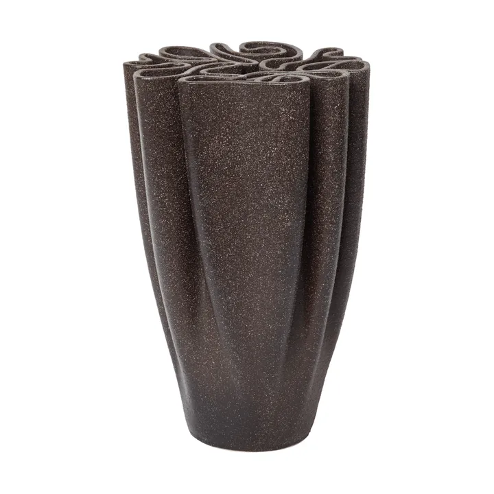 Dedali vase 25 cm - Dark brown - Ferm Living