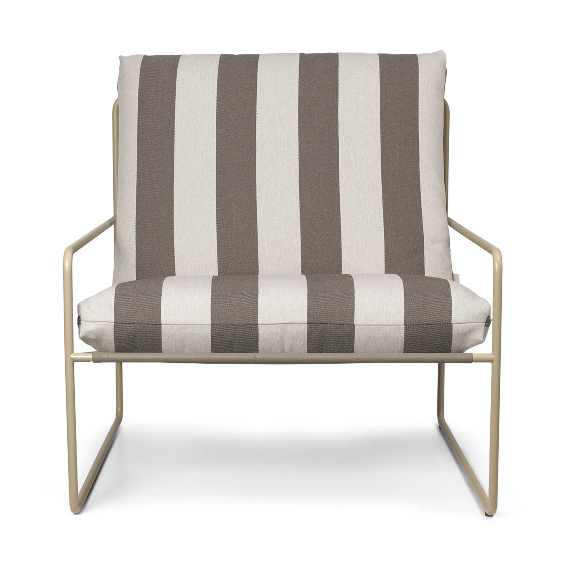 Desert lenestol, Cash stripe-chocolate Ferm Living