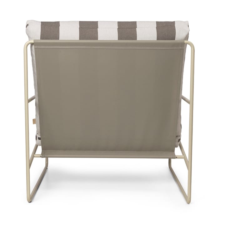 Desert lenestol - Cash stripe-chocolate - ferm LIVING