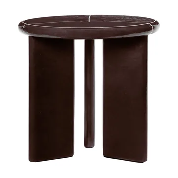 Deya sidebord Ø47x45 cm - Chestnut brown - Ferm Living