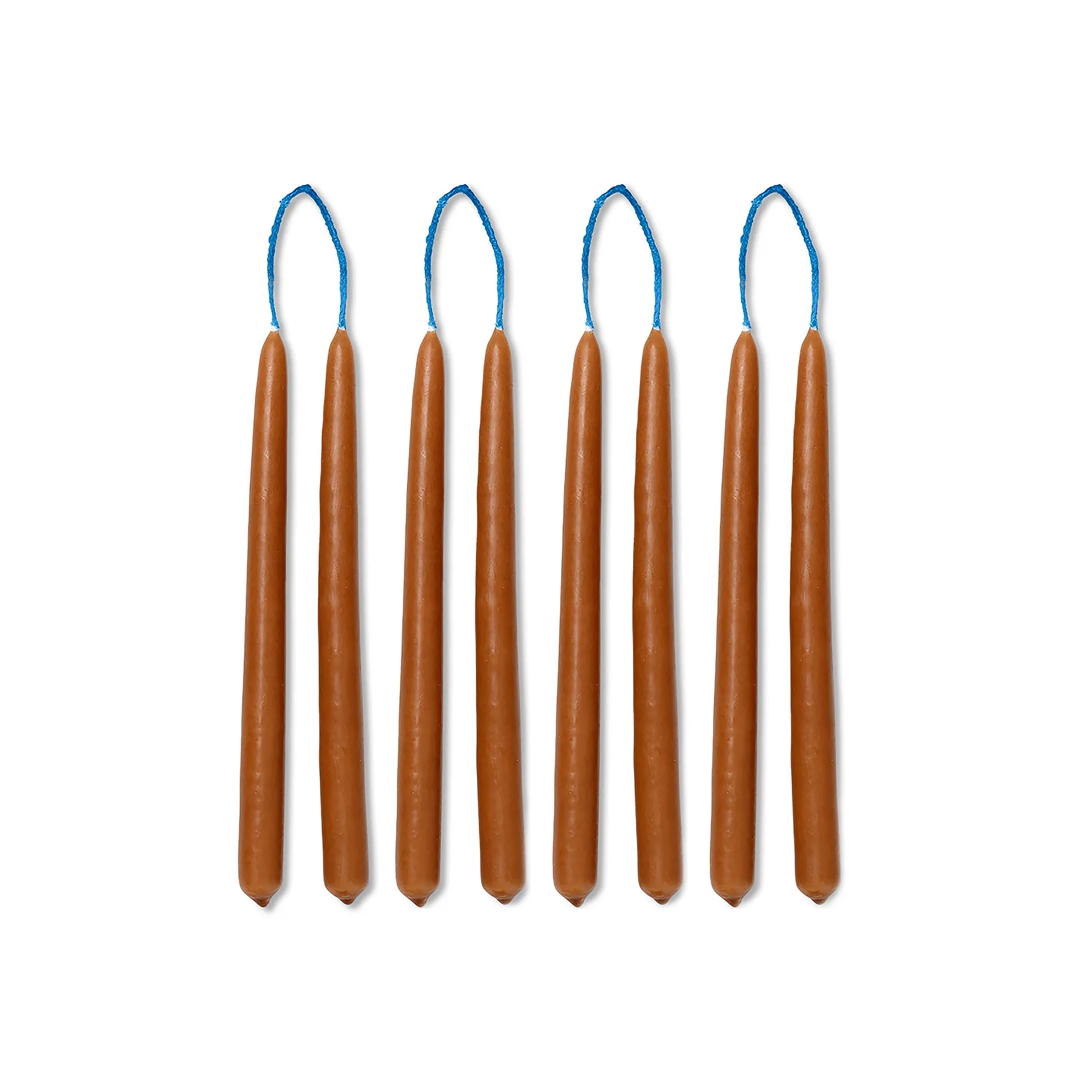 Dipped candles håndlagde lys 15 cm 8-pakning, Amber Ferm Living