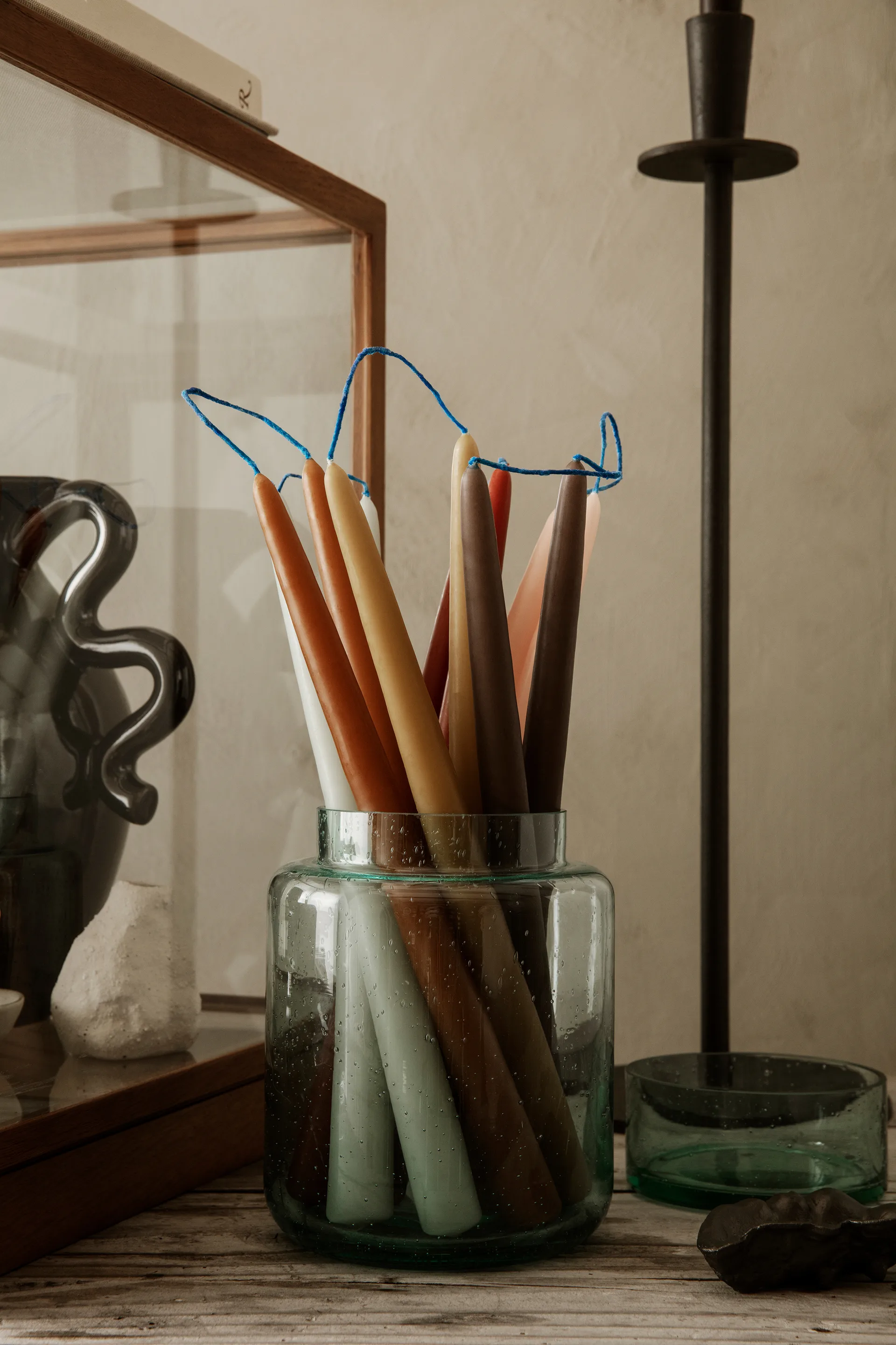 Dipped candles håndlagde lys 30 cm 2-pakning, Blush Ferm Living