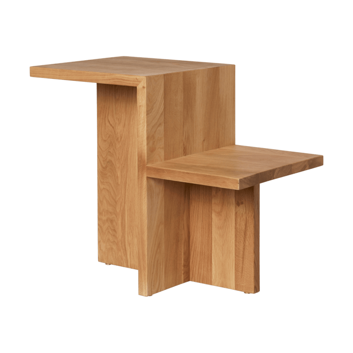 Distinct sidebord kalkstein 59,5x35x50 cm - Natural oak - Ferm Living