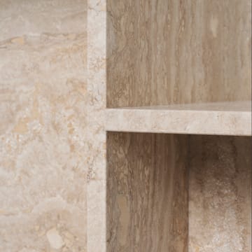 Distinct sidebord kalkstein 59,5x35x50 cm - Travertine - Ferm Living