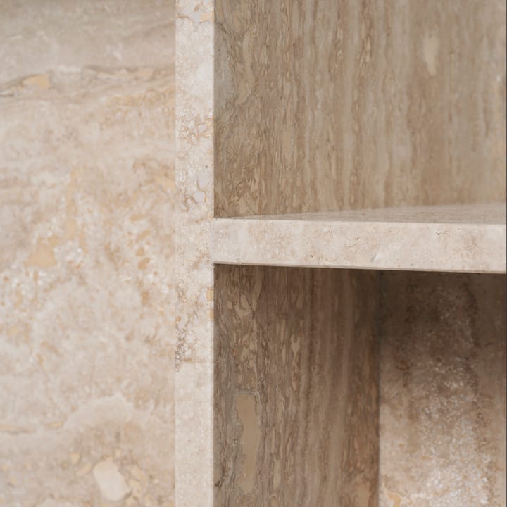 Distinct sidebord kalkstein 59,5x35x50 cm, Travertine Ferm Living