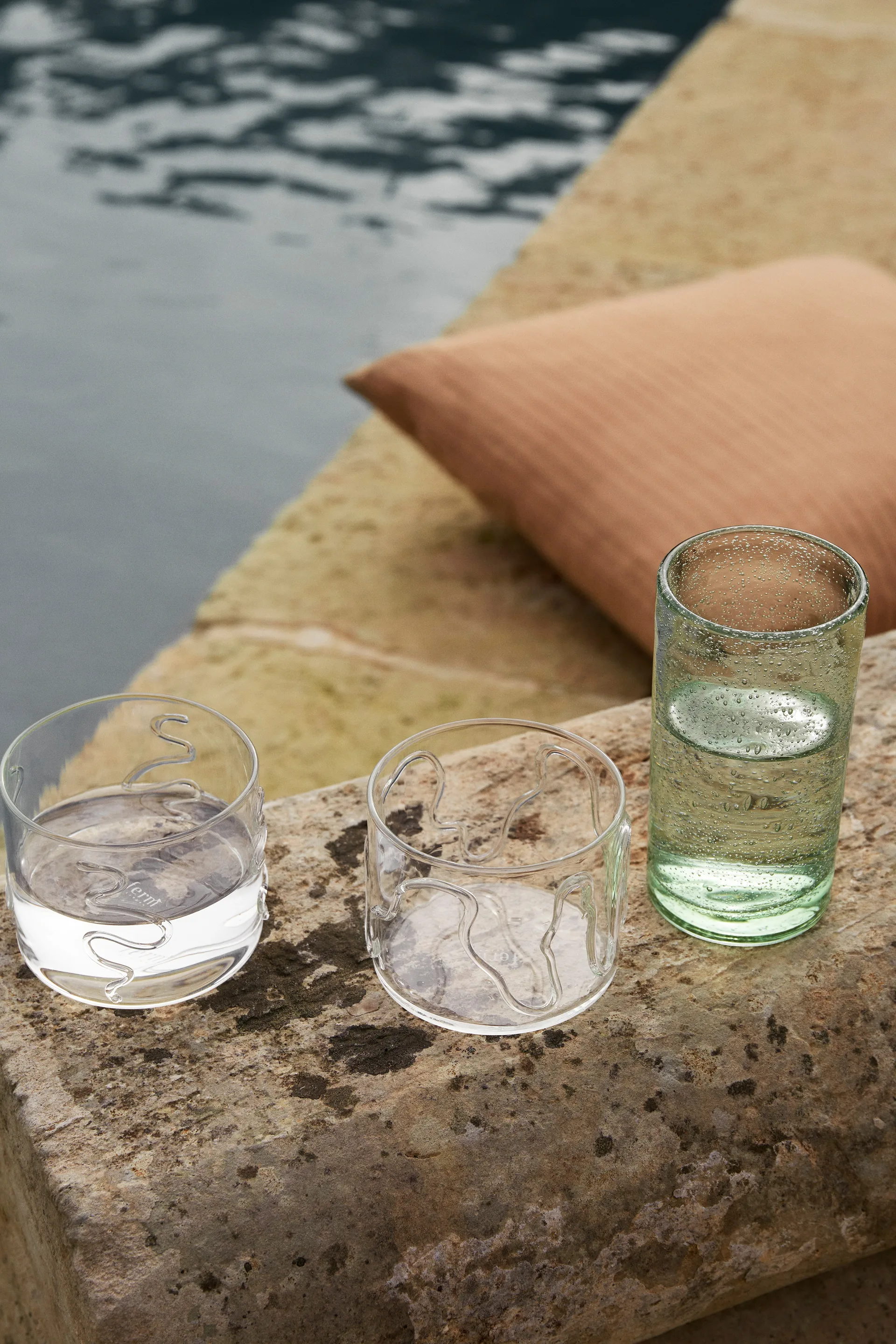 Doodle drikkeglass low 2-pakning, 20 cl Ferm Living