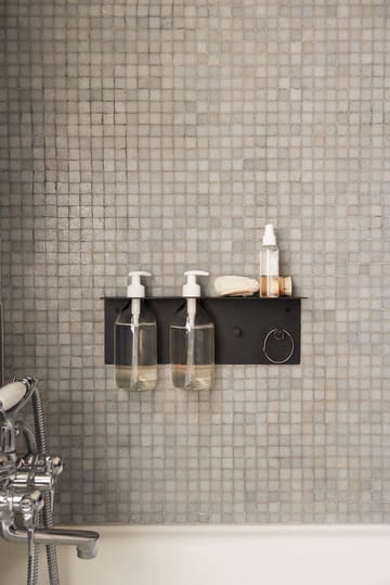 Dora baderomshylle - Svart - Ferm Living