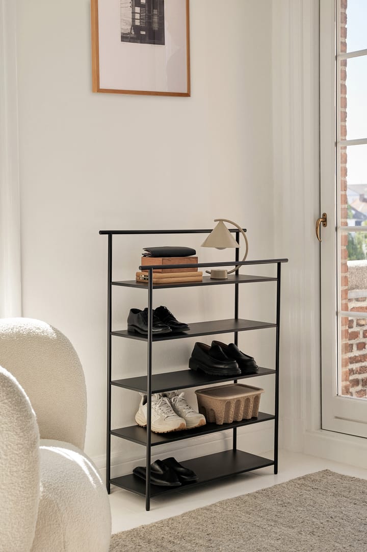 Dora gulvhylle - Svart - ferm LIVING