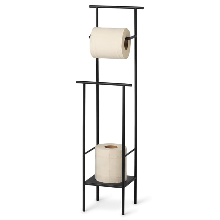 Dora toalettpapirholder - Black - ferm LIVING