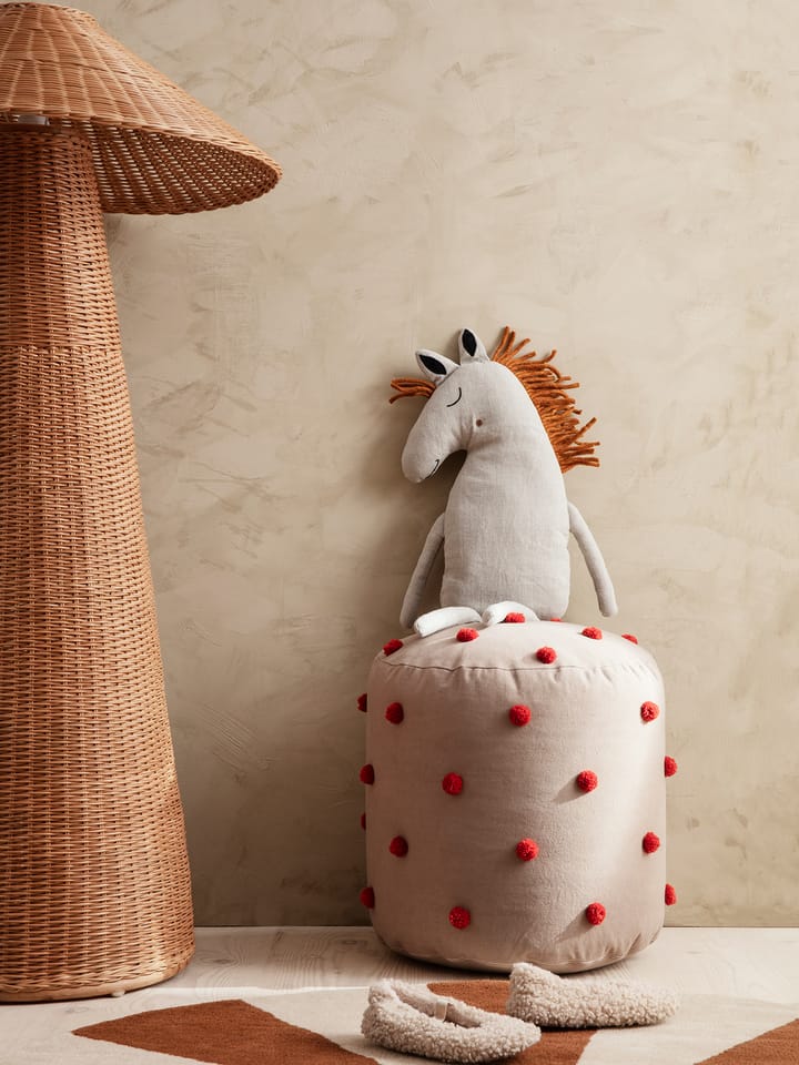 Dot puff Ø39 cm, Camel-red Ferm Living