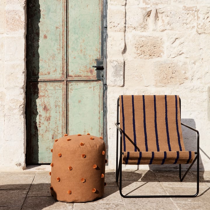Dot puff Ø39 cm, Sugar kelp-mustard Ferm Living